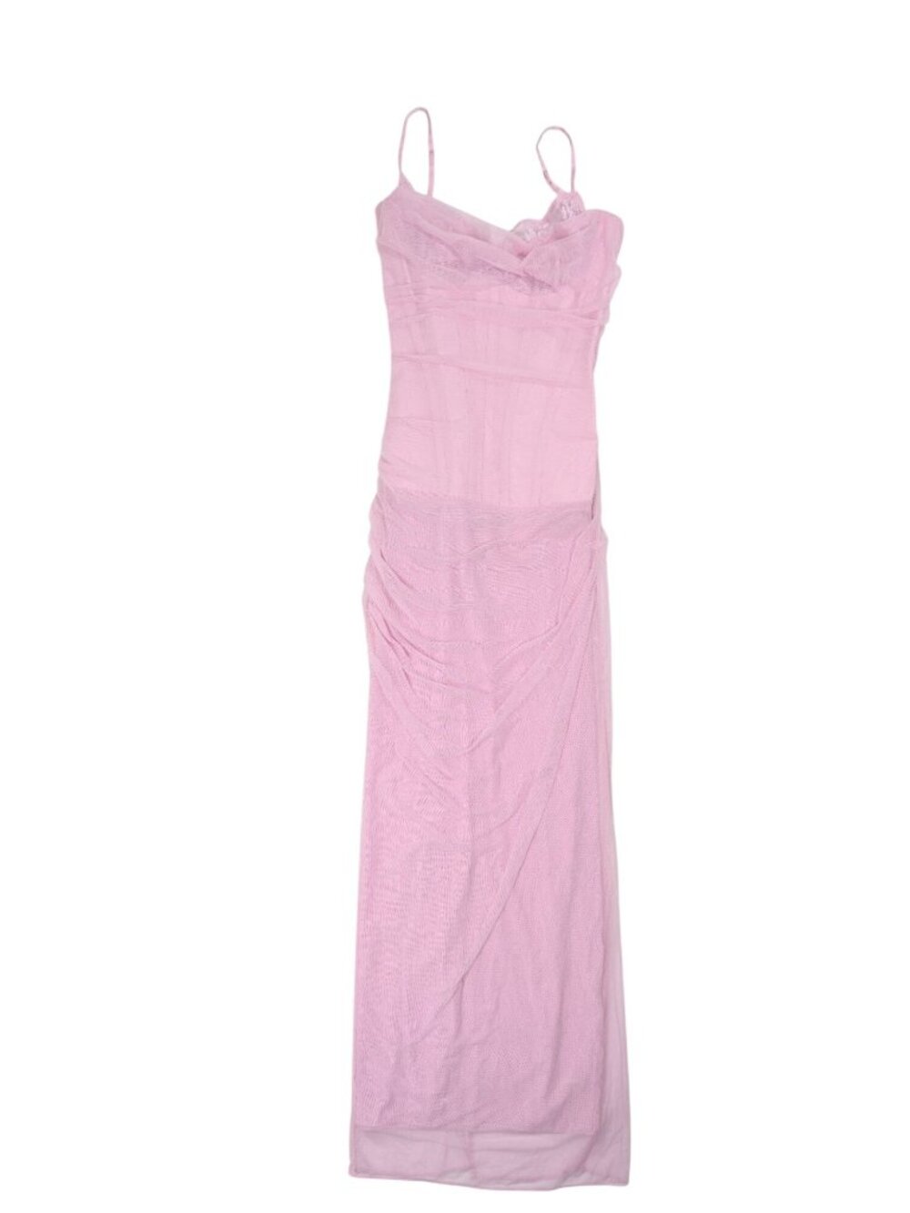 House Of Cb Nalini Corset Maxi Dress In Cotton Candy